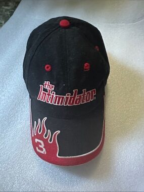 Men’s Black & Red Racing Baseball Cap